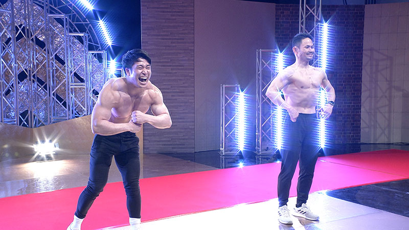 筋肉美×笑顔【くしゃくしゃスマイル選手権】