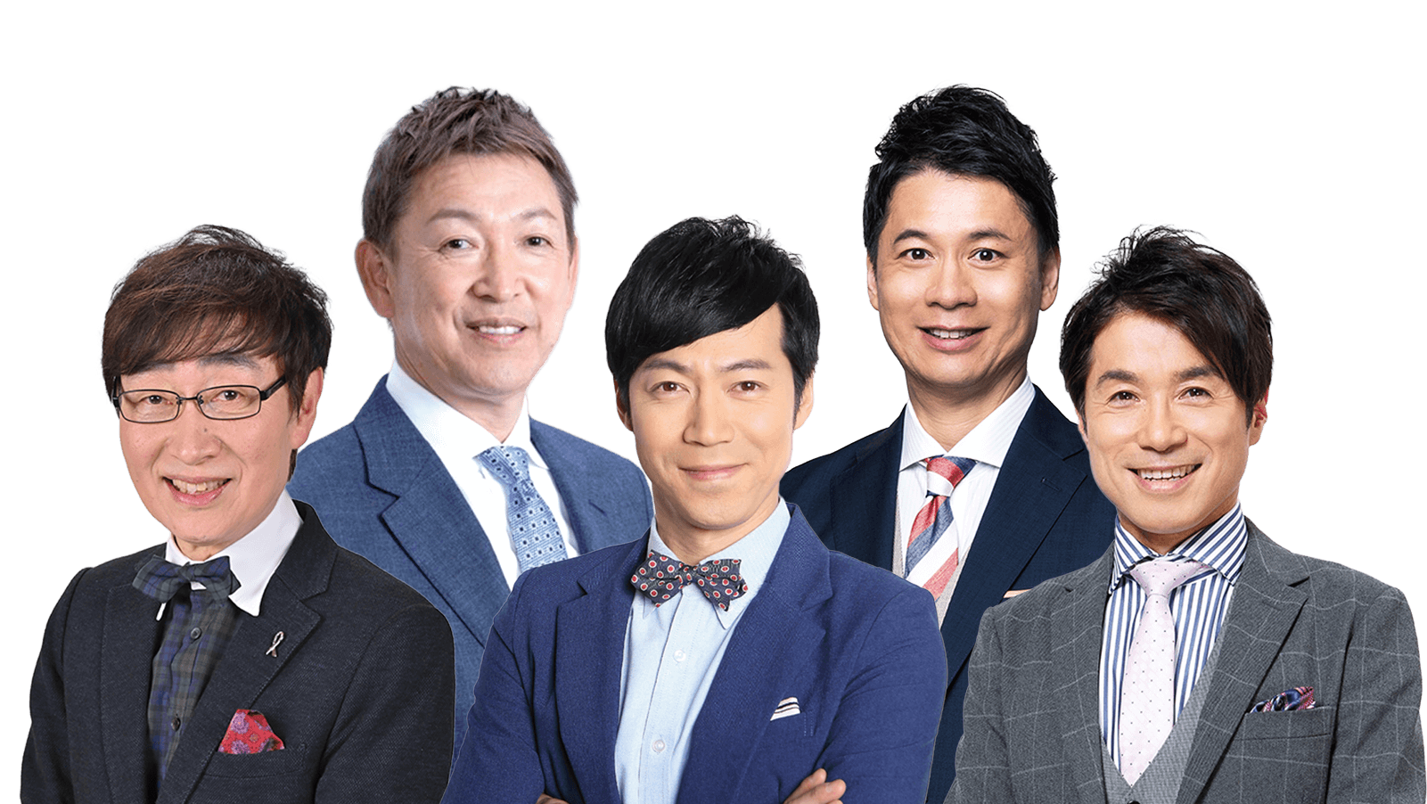 小堀勝啓さん、東貴博さん、大石邦彦さん、立浪和義さん、石井亮次さん