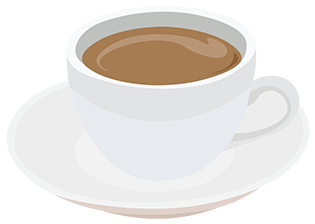 温かいお飲み物 イメージ画像